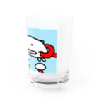 ダイナマイト87ねこ大商会のカニマッサージをうけるねこです Water Glass :right