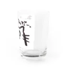 ｼｮｶ(=ФωФ=)ﾈｺのお店 SUZURI支店のひまんがCat(あ、死んだ) Water Glass :right