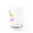 makemikaのhappy girl Water Glass :right