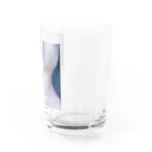 ゃんゃん(＞＜)ぼたいゃんのぼたいを飲んで目指そう健康体 Water Glass :right