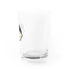 haruの納得いかないの顔グラス Water Glass :right