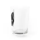 渡邊野乃香のお店の黒猫ジジ Water Glass :right