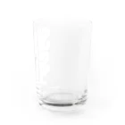 STAY SAFE IF YOU LOVE SOME ONEのSTAY SAFE IF YOU LOVE SOME ONE / ホワイトプリント フロント Water Glass :right