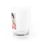 荒木ちえオリジナルグッズの歌う漫画家荒木ちえ Water Glass :right