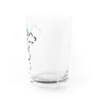 うーたんのうーねこと雲（＆にじ） Water Glass :right