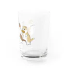 mofusandの花より団子にゃん Water Glass :right