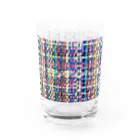 Hana Sungo　はなさんごのHand weaving-Blue2 Water Glass :right