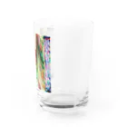 egg Artworks & the cocaine's pixの垂Re:滝 Water Glass :right