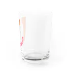 ナガタユミ ポンコツのたこやき柄 Water Glass :right