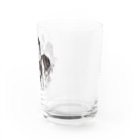 四畳半レコードの【期間限定】イノウエノリコ氏デザイン「みずすまし」グッズ Water Glass :right