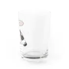 半生屋のすさみうさぎ Water Glass :right