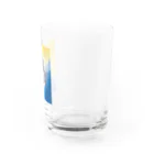 jiroooooの浜辺のテトラ Water Glass :right