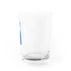 窓枠のお店の窓枠から見る月 Water Glass :right