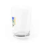 いっつ　あ　すもーるわーるどのひきこモルディブ Water Glass :right