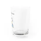 BEERKICHI(ビアキチ)の手洗いうがいが大事(手描き) グラス Water Glass :right