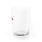 G I A Rの外国の赤い車 Water Glass :right