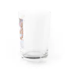 Tio Heartilの空と桜 Water Glass :right