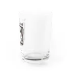 のりきちくんグッズショップののりきちくん（黒ロゴ） Water Glass :right