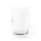 マリモリのもようにかくれネコ Water Glass :right