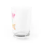 HAPPY MILK MARKETのSTAY at HOME Water Glass :right