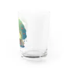 エコペン研究所の森のしろくまとエコペン Water Glass :right