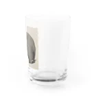 砂糖 線画のウォンバット Water Glass :right