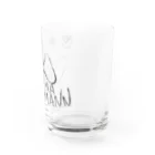 生漫DAYグッズの久保画伯のグラス Water Glass :right