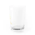 ぐりぐり子の黄色の女の子 Water Glass :right