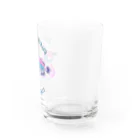 キナッコのキナッコさんちのカラフルアロワナ Water Glass :right