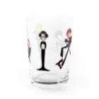 芥子菜のsuits Water Glass :right