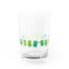 おばけ商店のおばけグラス＜河童のラインダンス＞ Water Glass :right