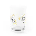 はち / きまぐれハチログのとびだすねこ いっぱい Water Glass :right