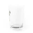 暗国の杜　SUZURI支店のスミレの小瓶 Water Glass :right