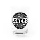 歌謡曲カフェLover'sのlovers ミラーボール グラス右面