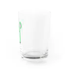 tori_doriのかおながネズミ 緑 Water Glass :right