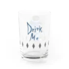 みあまゆあのDrinkMeスカル１ Water Glass :right