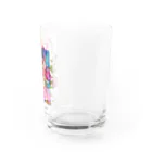 hugging love ＋《ハギング ラブ プラス》の+ Fete des fleurs 03《Sweet pink roses+neutral》 Water Glass :right