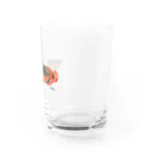 キナッコのキナッコさんちのアジアアロワナ(赤) Water Glass :right