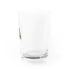 みたにんのドット絵の雀（キャップ） Water Glass :right