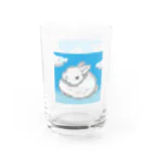 らびったけの雲うさぎ2 Water Glass :right