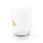 ねこ200%のたまごサラダコッペパンxねこ Water Glass :right