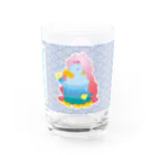 Happy Paint Shopの疫病退散アマビエさん Water Glass :right