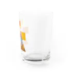 湯沢恵理　宇宙アイテムのメタリックお守り宇宙人グラス Water Glass :right