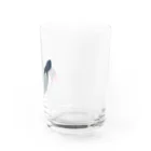 ブンチョのずんだのフクフク文鳥 Water Glass :right