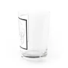 だみんをむさぼる会のきみのゐろ Water Glass :right