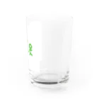 虹 七色の칠아웃(chill out) Water Glass :right