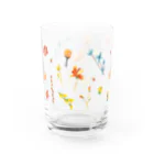 いわたつ ななえの Let's spring Water Glass :right