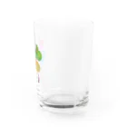 KOFU-cyanのしあわせくろーばー Water Glass :right