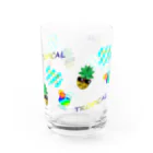 Yokokkoの店のトロピカル＆パイナップル🍍 Water Glass :right