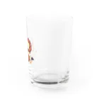 ＊えいぷりる どぎぃ工房＊の親子ライオン Water Glass :right